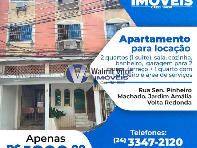 #163 - Apartamento para Locação em Volta Redonda - RJ - 3